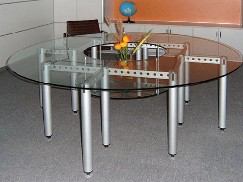 玻璃会议桌-003